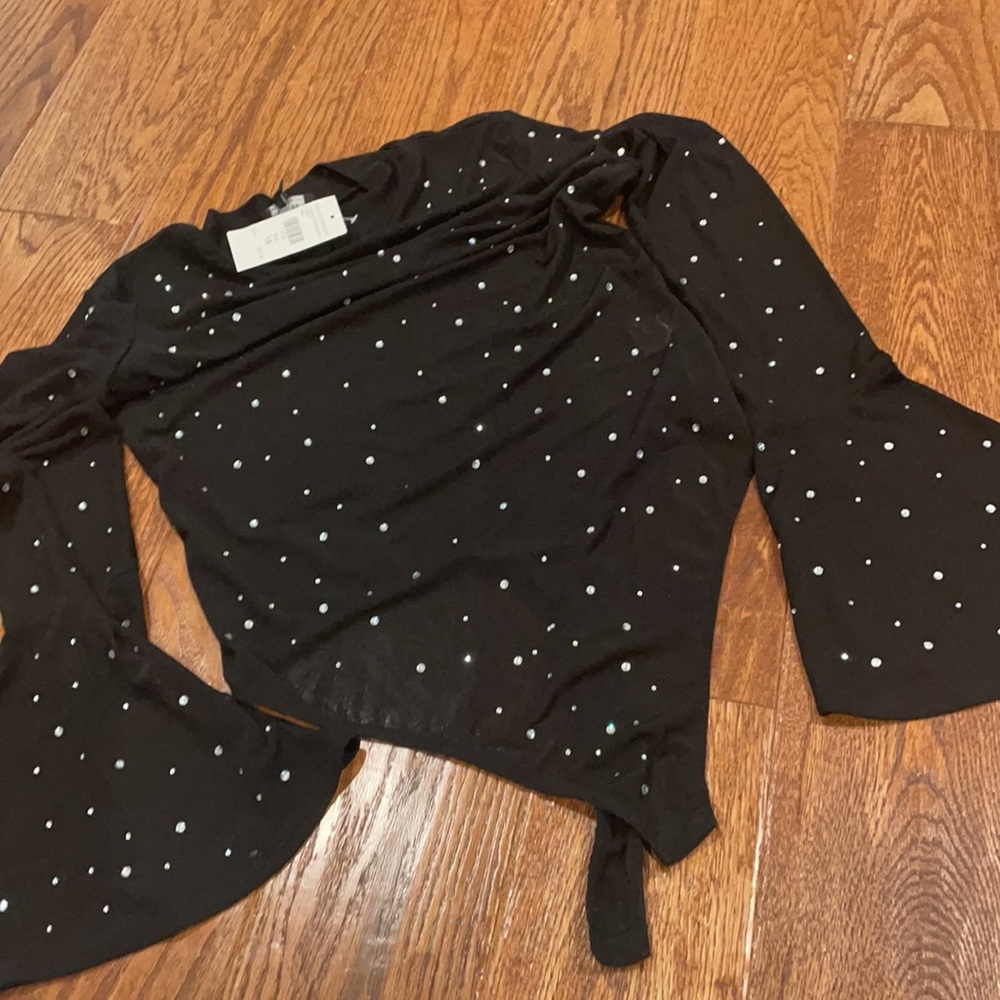 Fashion nova black diamond shirt - Picture 3 of 3